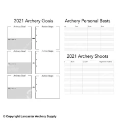 2021 Kaminski Archery Performance Planner -Bearpaw Booster Shop 1230016 pg2