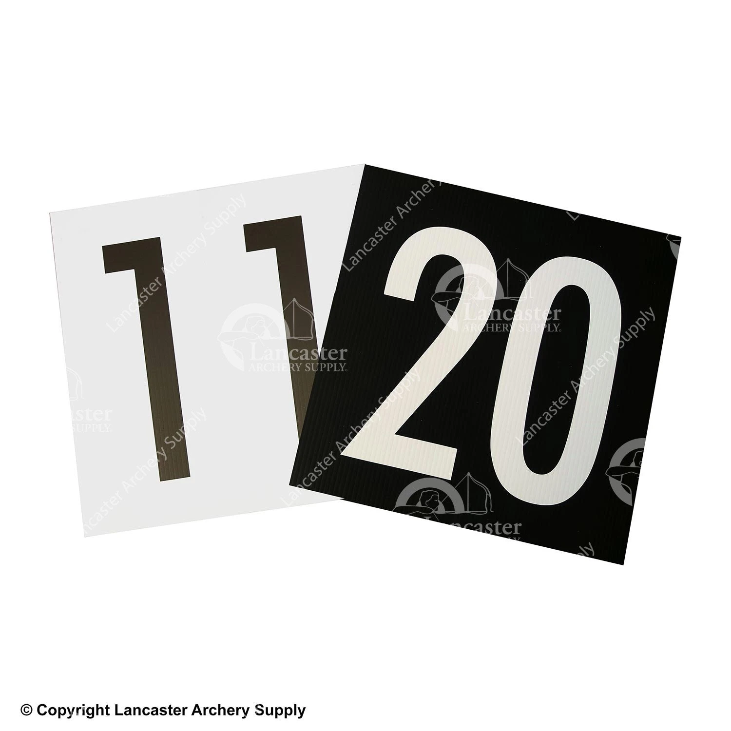 Lancaster Archery Target/Lane Numbers 4 Lancaster Archery Target/Lane Numbers - Image 2