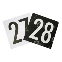 Lancaster Archery Target/Lane Numbers 7 Lancaster Archery Target/Lane Numbers -Bearpaw Booster Shop 2870155 3